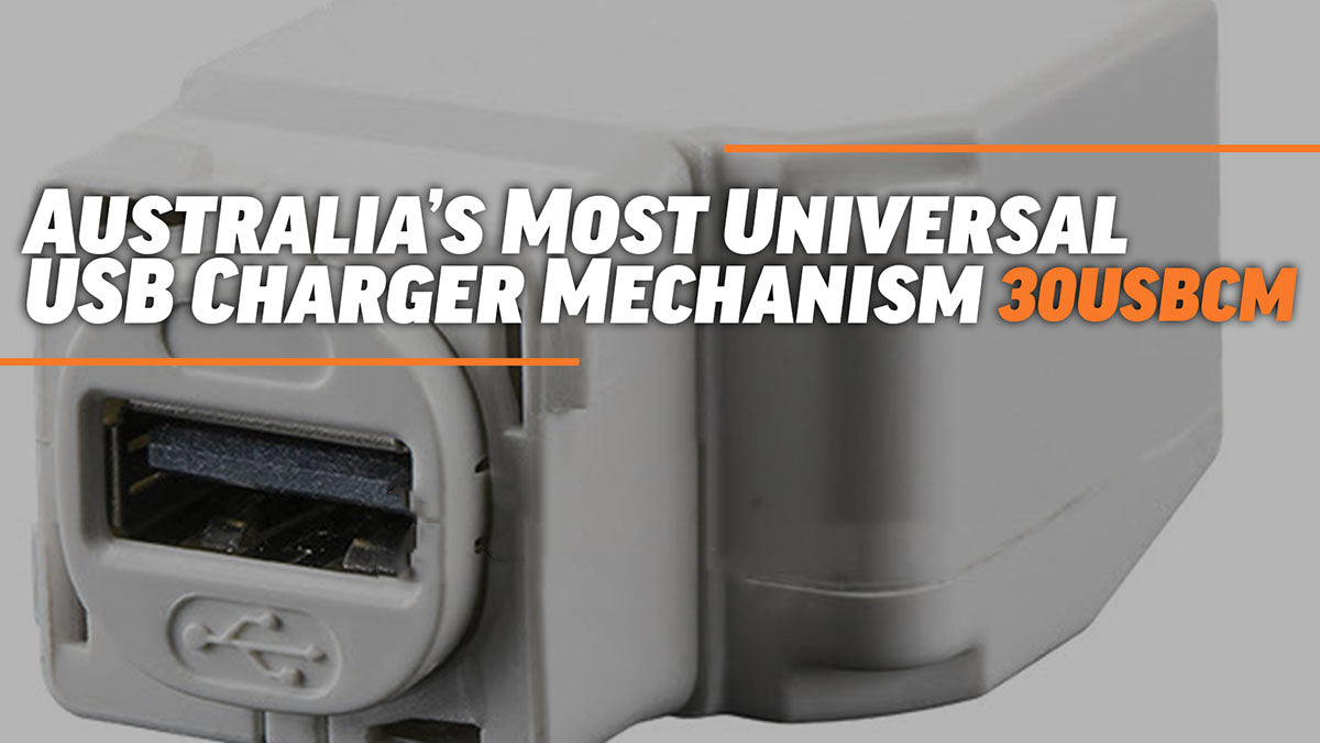 Australia’s Most Universal USB Charger Mechanism | 30USBCM