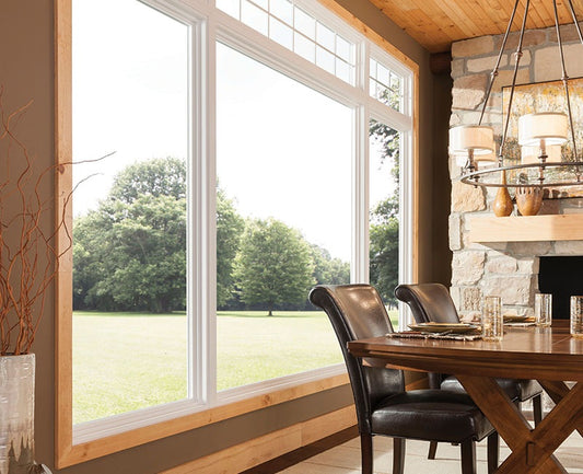 Picture windows are ideal for simply framing the perfect view.