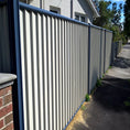 Load image into Gallery viewer, Powder Coated Wrought Iron Fence Garden Colorbond Fence Panel 2400mm*1800mm
