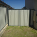 Load image into Gallery viewer, Powder Coated Wrought Iron Fence Garden Colorbond Fence Panel 2400mm*1800mm

