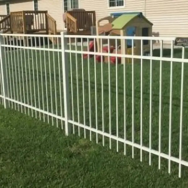Black Aluminum Fence