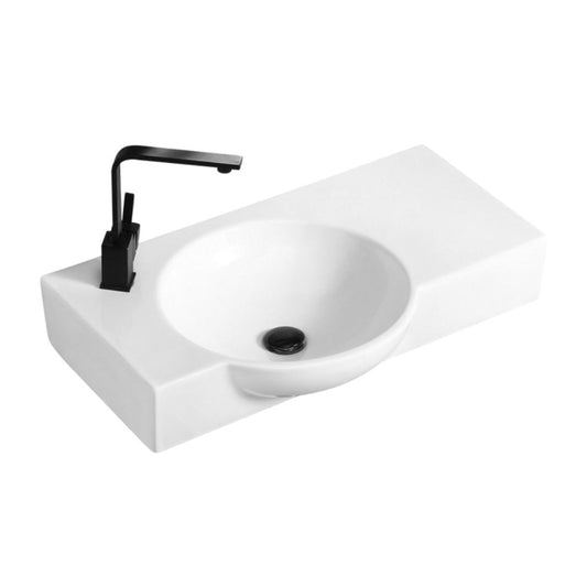 Bathroom New Design White Ceramic Basin HY-454