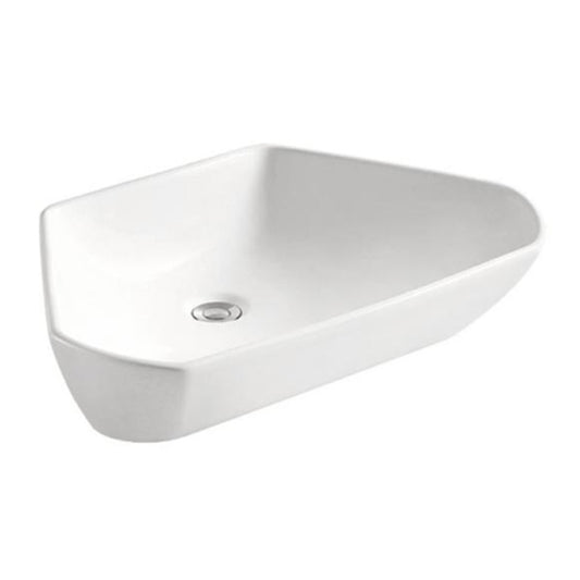 Bathroom Ceramic Countertop White Art basin HY-3009