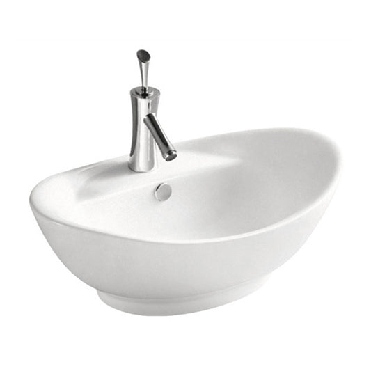 Toilet Ceramic Countertop Boat Cabinet Basin HY-3008A