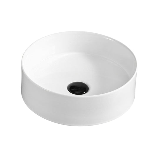 Bathroom Ceramic Round White Art Basin HY-8155
