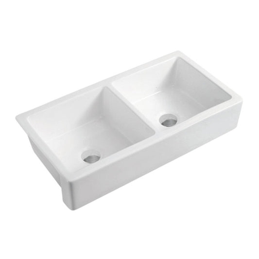 CUPC ceramic white kitchen sink KS01D-930