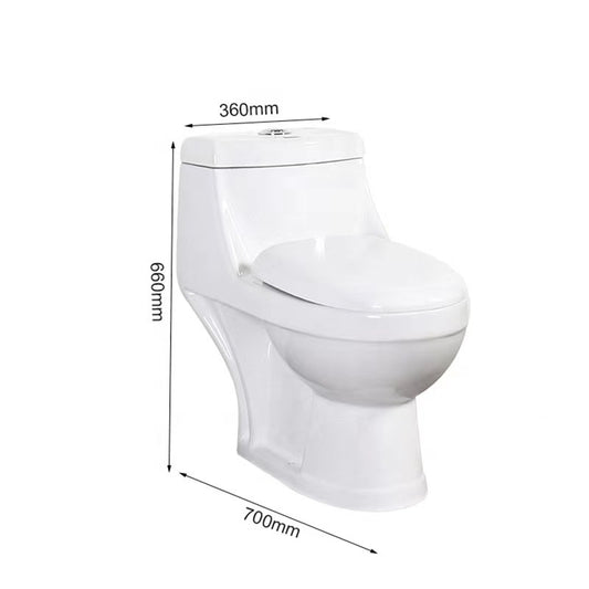 Bathroom Cheap Price One-piece Toilet 9008