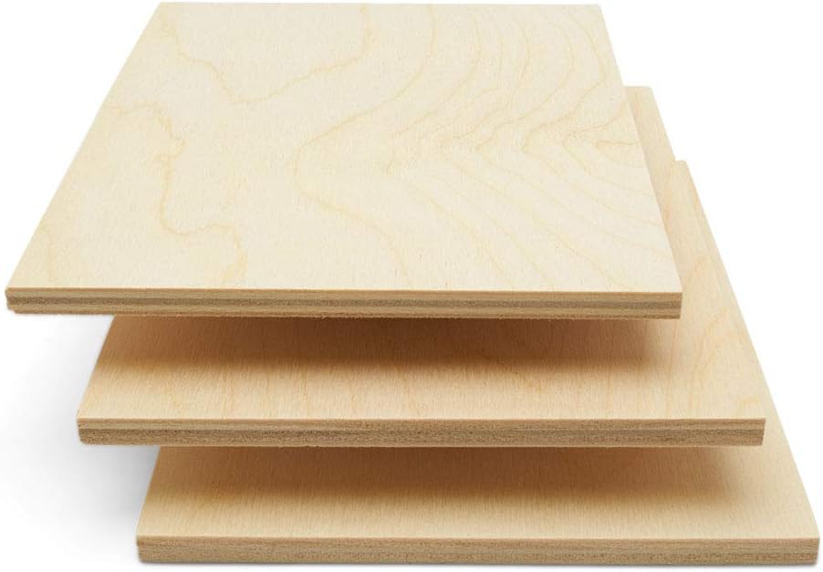 1/4 x 12 x 24 Plywood Pack of 6 timber board