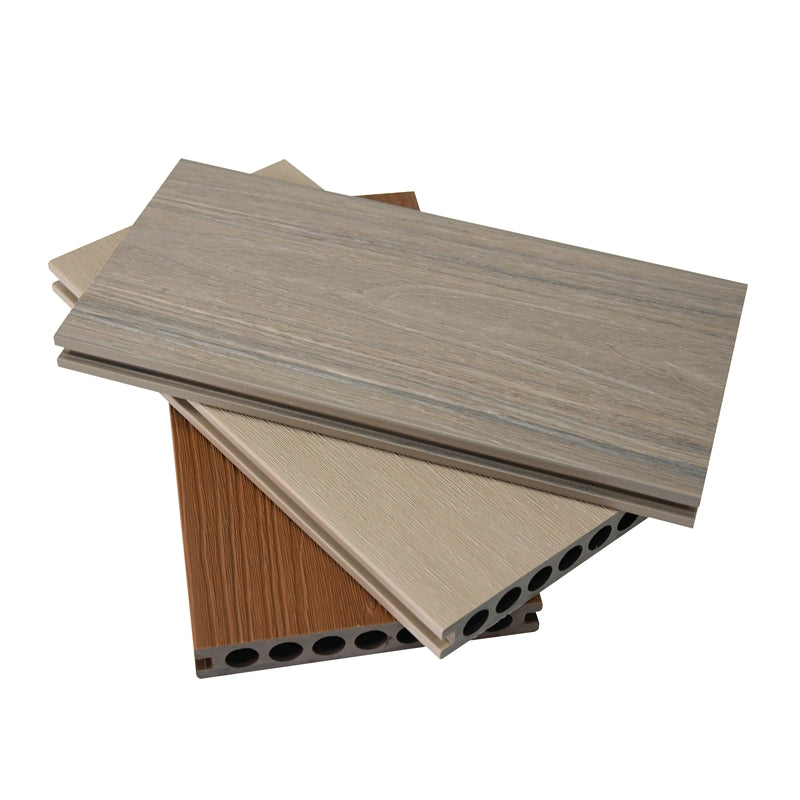 Anti-UV Wood Plastic Composite WPC Decking Outdoor 150*22mm Flooring