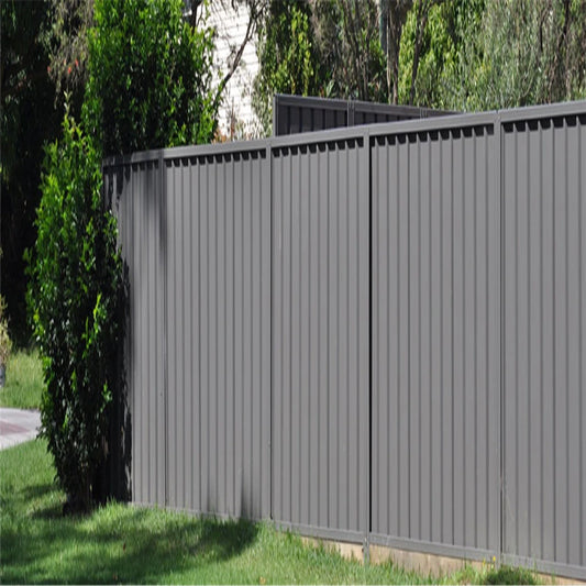 Australia Standard Colorbond Fence Corrugated Steel Fence