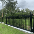 Load image into Gallery viewer, Double Top Rail Sliding Gate Kit
