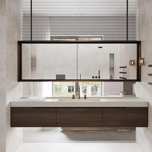 Home Decorators Double Bowl Oak Wood Bathroom Vanity