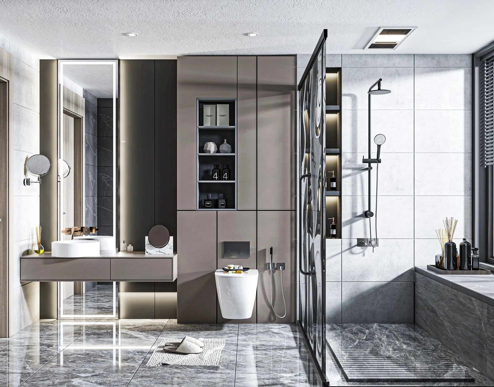 American style wall mounted lavatory cabinet bathroom vanity lighting modern 30 inch