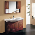 Load image into Gallery viewer, Shaker style Wooden Furniture 48 42 In nordic Bathroom Basin Vanity slate vanity top with under mount sink bath cabinet
