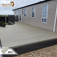 Load image into Gallery viewer, Hot Sale Wooden Flooring Wood Plastic Composite WPC Decking for Swimming Pool
