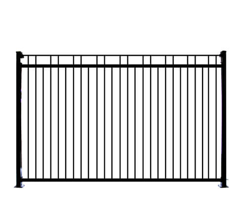 DOUBLE TOP RAIL FENCE PANEL