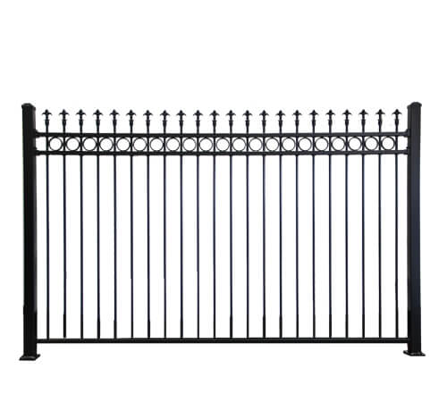 SPEAR RING FENCE PANEL