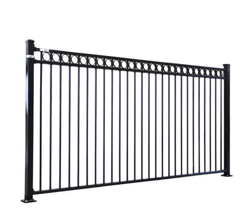 RING TOP FENCE PANEL