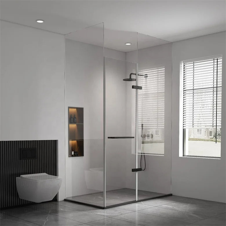 Design Standing Showers Bathroom Panel Bathroom Products 2024 Sliding Glass Shower Door Sliding