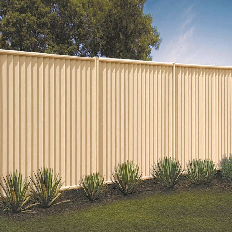 粉體塗裝鐵柵欄花園 Colorbond 柵欄面板 2400mm*1800mm 