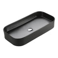 Load image into Gallery viewer, Shower Room Ceramic Black Square Basin HY-8064MB

