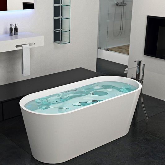 淋浴水印啞白石浴缸 BS-8604