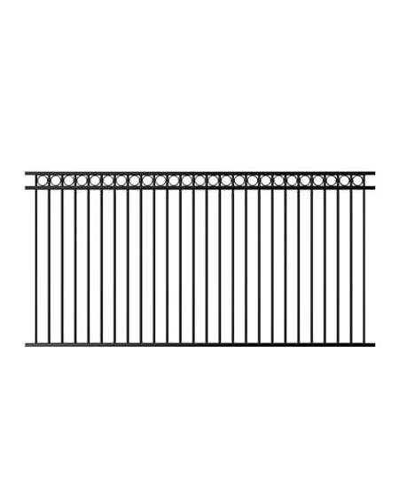 RING TOP FENCE PANEL